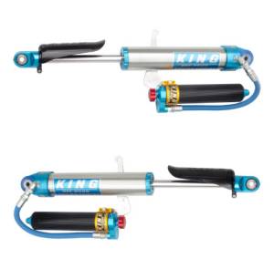 King - King 2.5 Shocks for 2018+ Jeep JL and 2020+ Jeep JT, Adjustable, Front, Pair