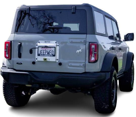 WFO Concepts - 2021+ Ford Bronco License Plate Mount