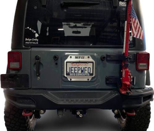 WFO Concepts - Jeep JK License Plate Mount