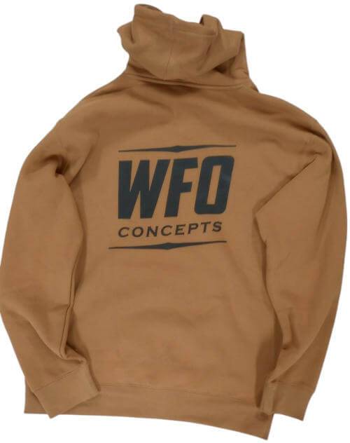 WFO Concepts - WFO High Life Brown Pullover Sweatshirt, 3X-Large