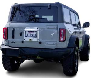 WFO Concepts - 2021+ Ford Bronco License Plate Mount With Lights - Image 1