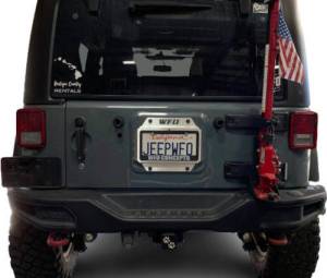 WFO Concepts - Jeep JK License Plate Mount With Lights - Image 2