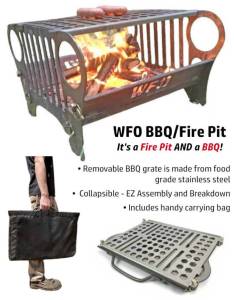WFO Concepts - WFO Jeep Grill BBQ/Fire Pit with Carrying Bag - Image 6
